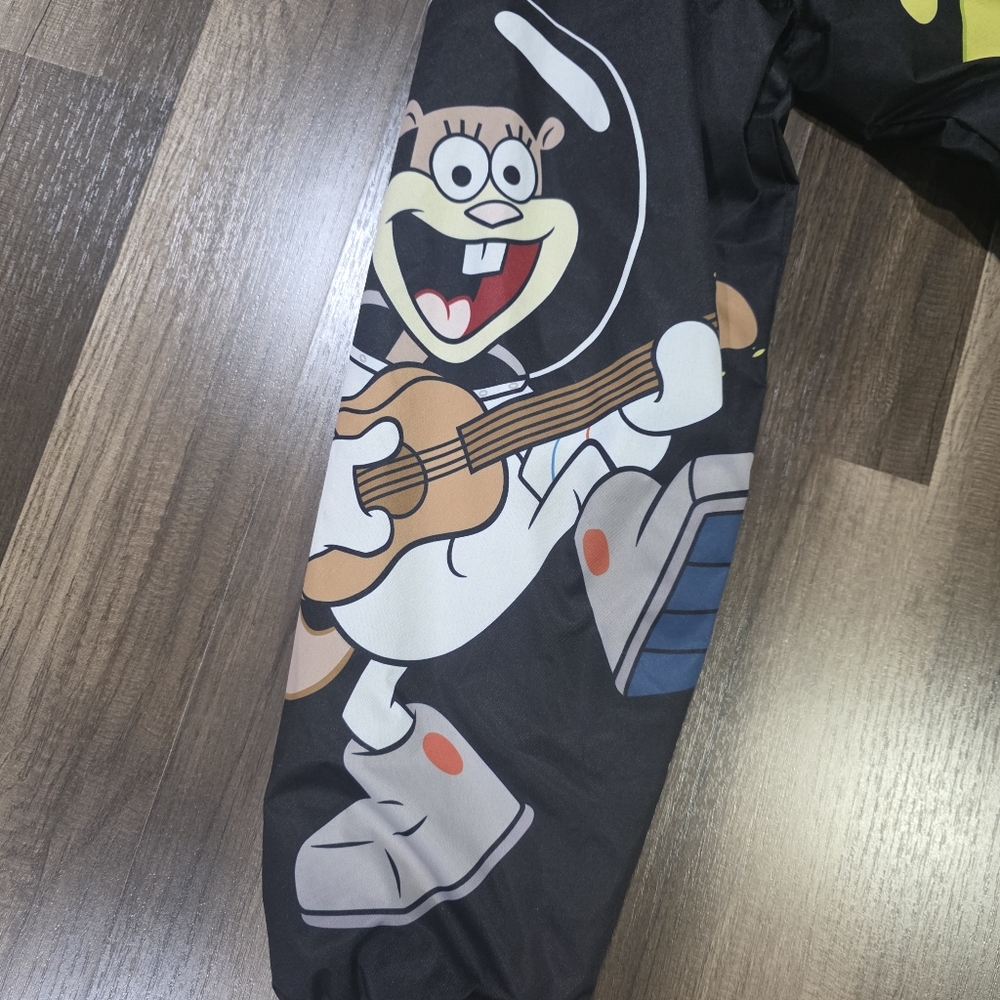 Members Only X Nickelodeon SpongeBob SquarePants Graphic Hooded Full Zip Jacket. - Picture 5 of 12